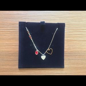 Swarovski Duo Heart Necklace